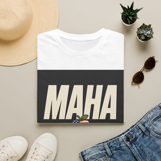 MAHA Retro Graphic T-Shirt — Make America Healthy Again Patriotic Tee