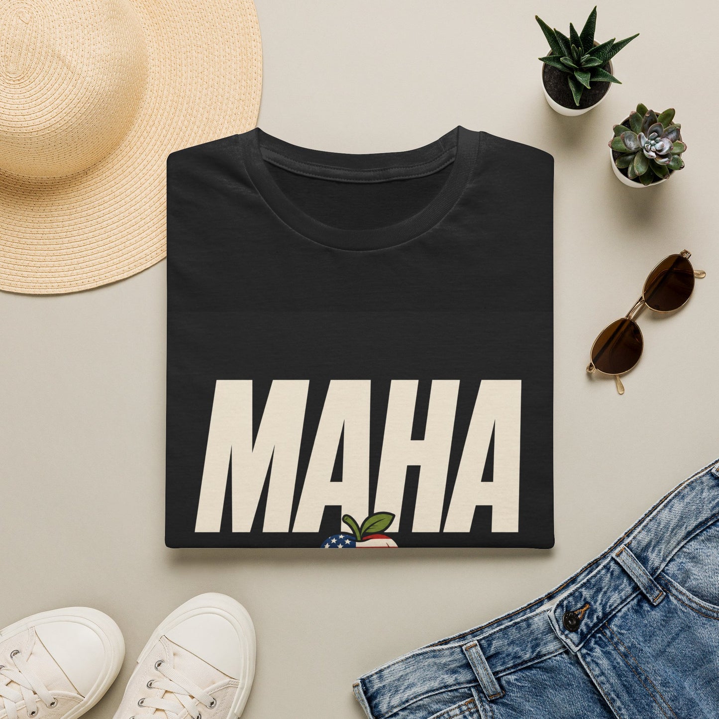 MAHA Retro Graphic T-Shirt — Make America Healthy Again Patriotic Tee