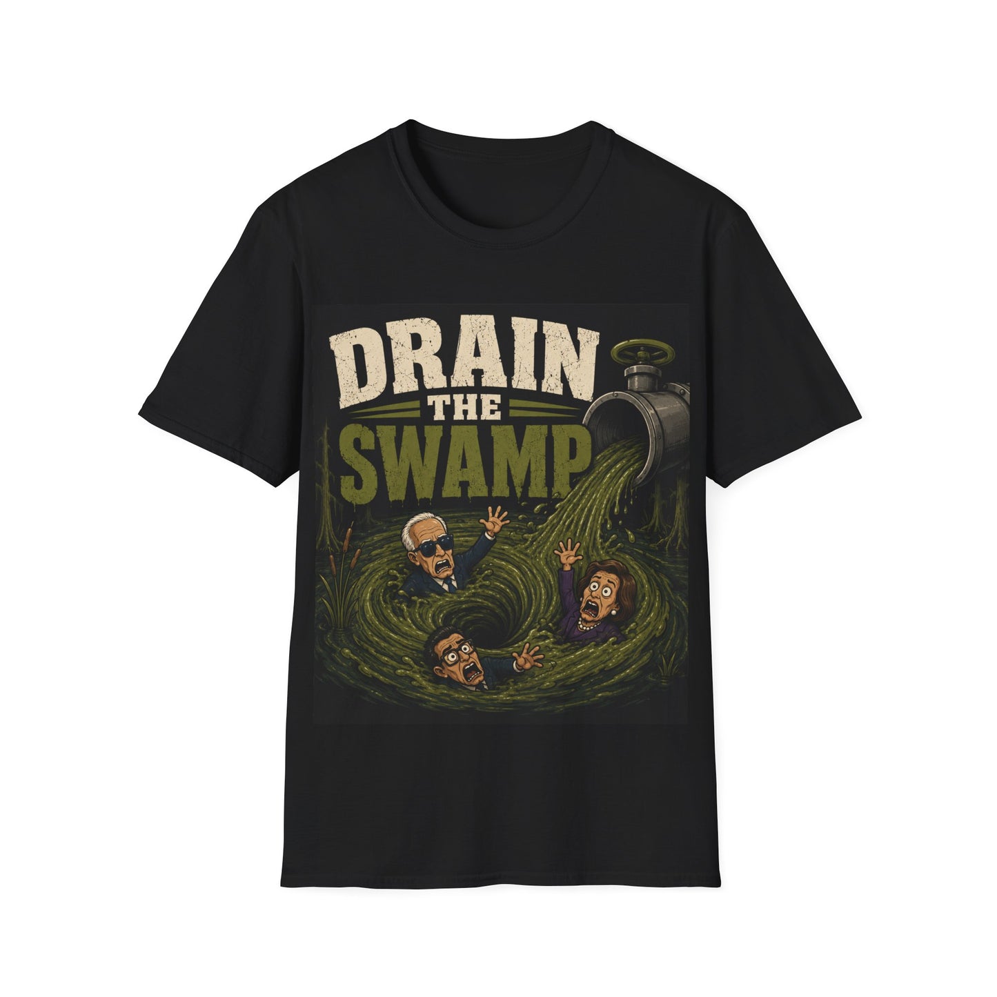 Drain the Swamp T-Shirt — Political Meme Tee