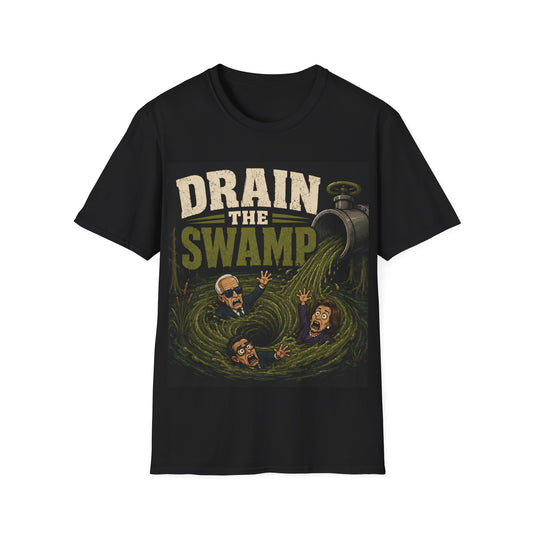 Drain the Swamp T-Shirt — Political Meme Tee