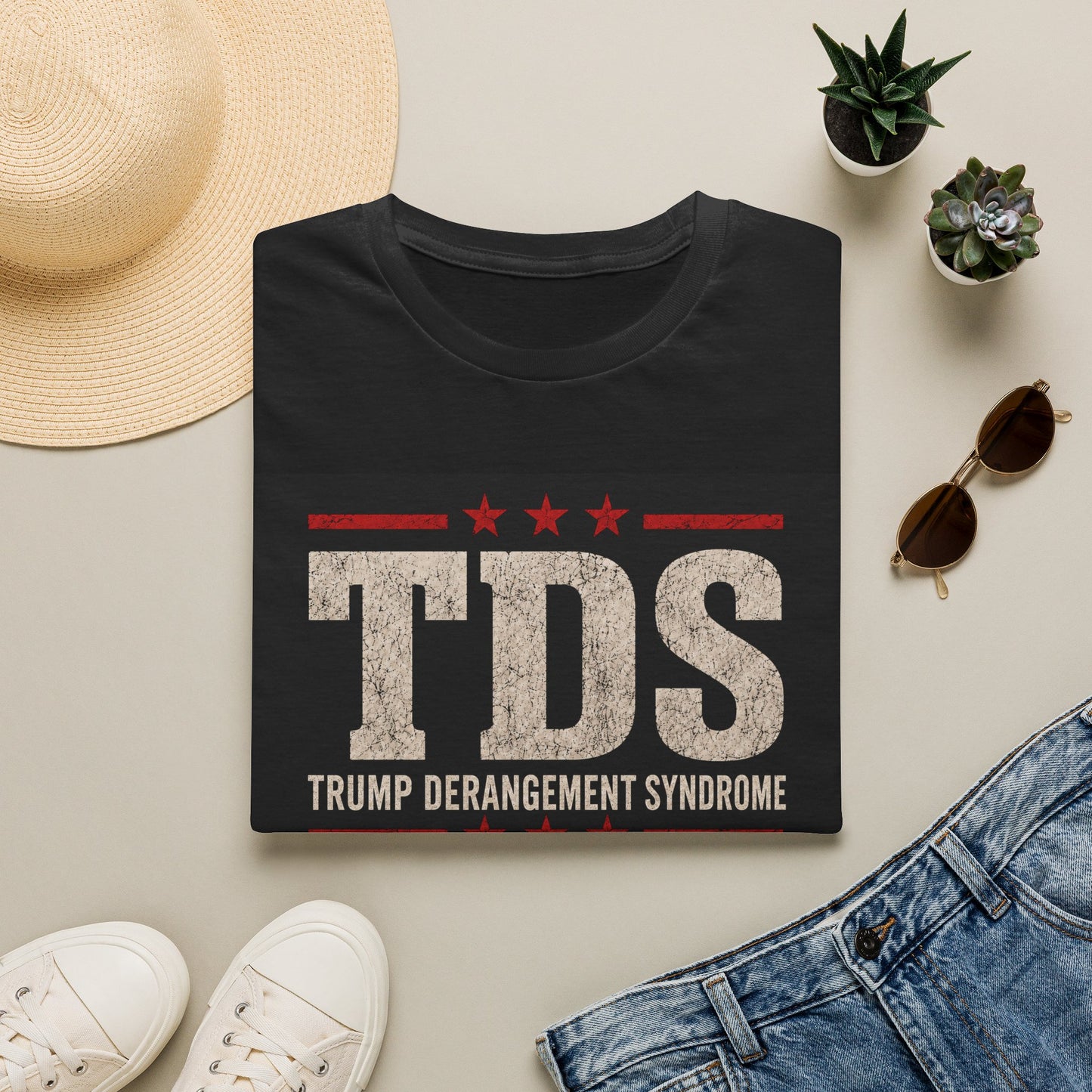 T-Shirt — TDS "Trump Derangement Syndrome" Political Statement Tee