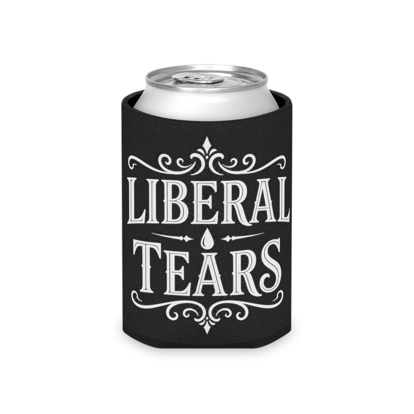 Beer Koozie — "Liberal Tears" Black