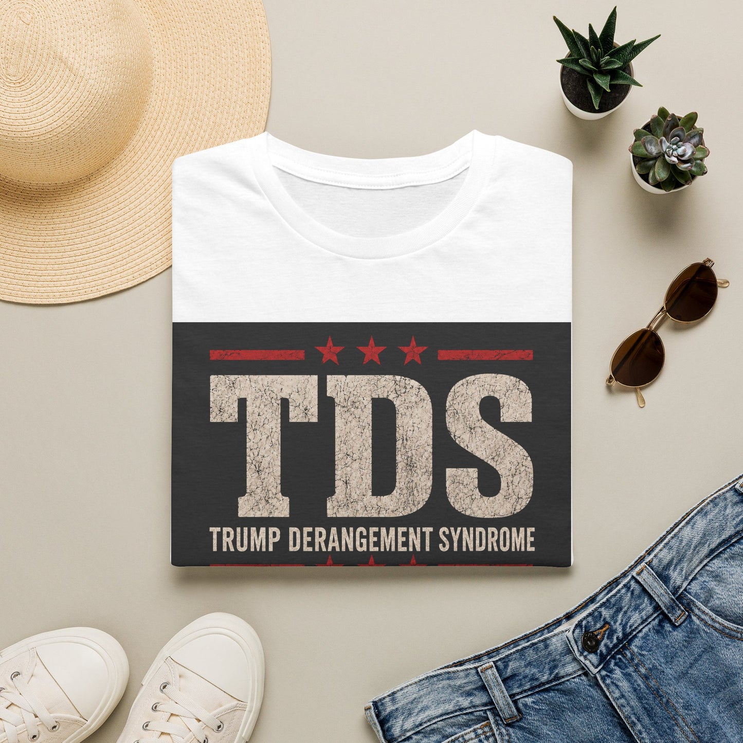 T-Shirt — TDS "Trump Derangement Syndrome" Political Statement Tee