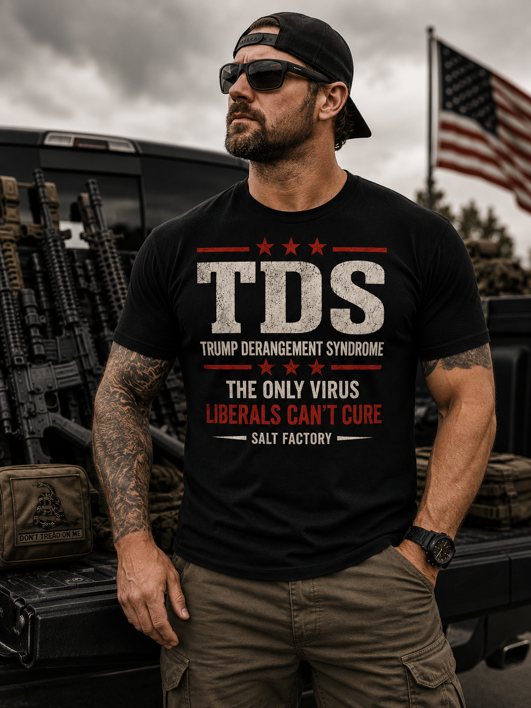 T-Shirt — TDS "Trump Derangement Syndrome" Political Statement Tee