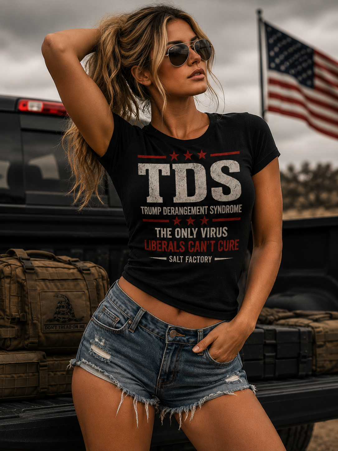 T-Shirt — TDS "Trump Derangement Syndrome" Political Statement Tee