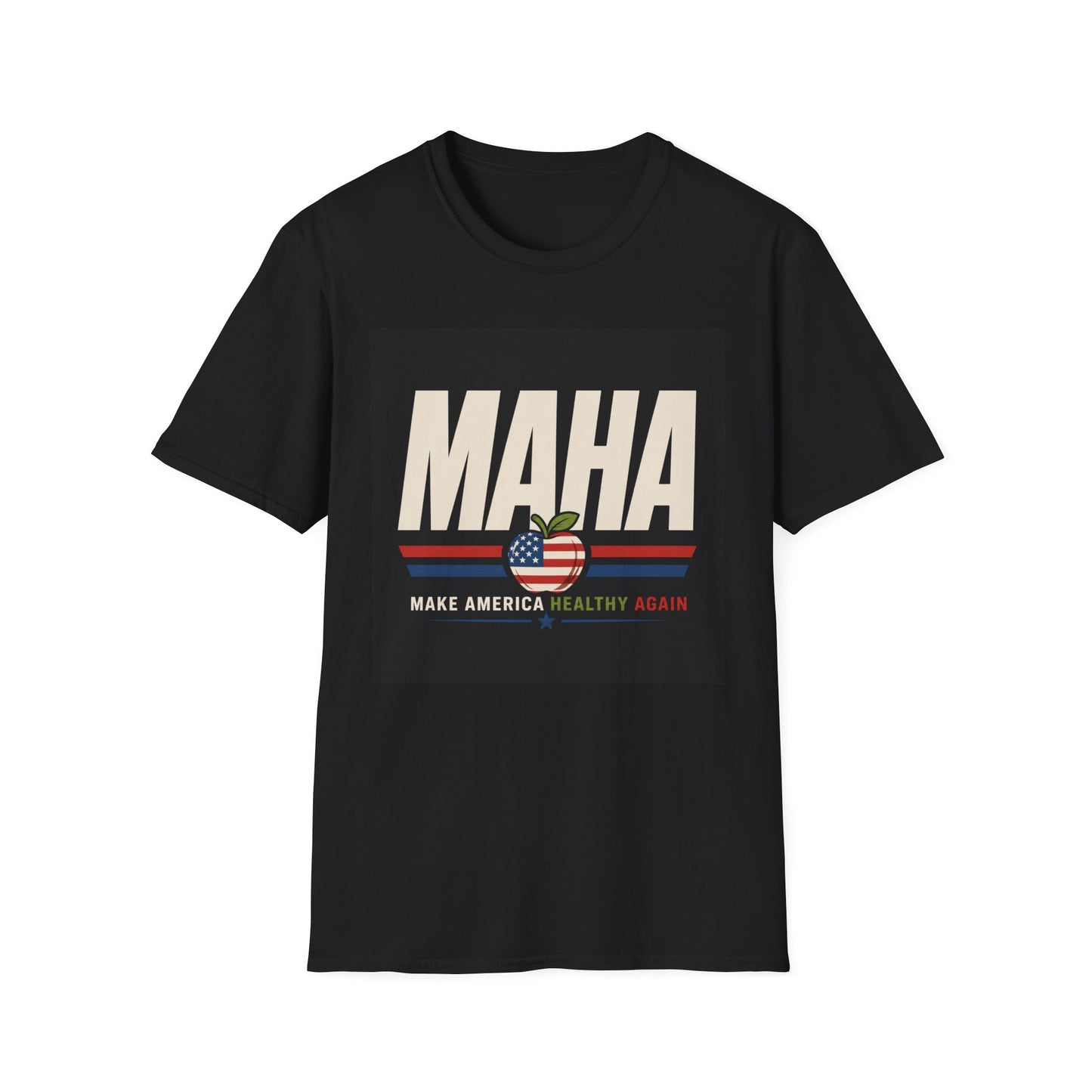 MAHA Retro Graphic T-Shirt — Make America Healthy Again Patriotic Tee