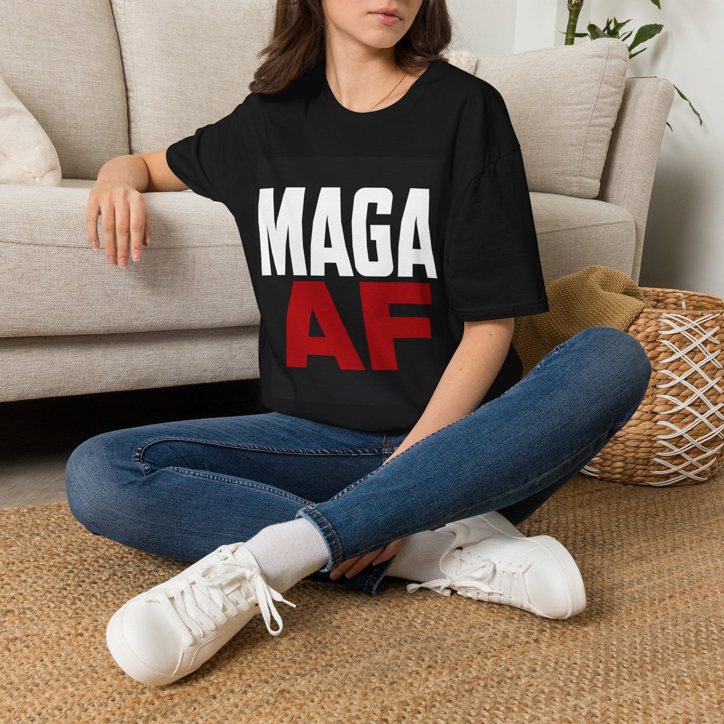 MAGA AF T-Shirt — Bold Political Statement Tee